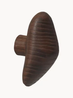 Ferm Living Ganchos de pared de madera de fresno Cairn, 2 uds.