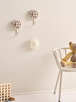 Jotex Ganchos de pared de porcelana Benevento, 2 uds.