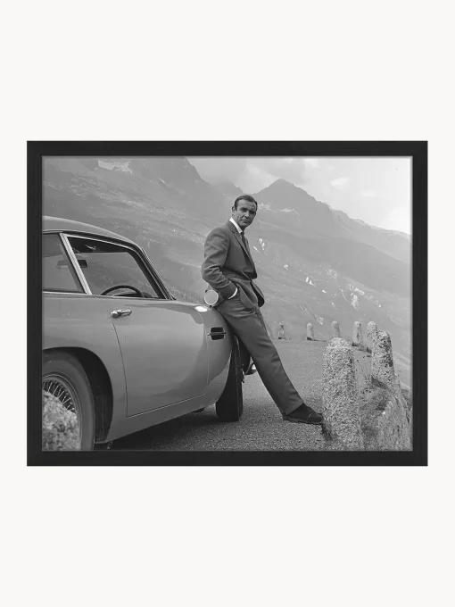Any Image Impresión digital enmarcada Sean Connery (James Bond)