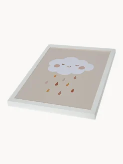 Any Image Impresión digital enmarcada Lovely Rain^Niños Decoración Infantil