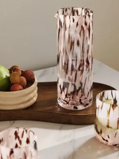 Westwing Collection Jarra artesanal con estampado a lunares Oakley, 1,1 L^ Jarras De Agua|Vajillas Completas