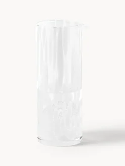 Westwing Collection Jarra artesanal con estampado a lunares Oakley, 1.1 L