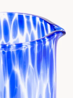 Westwing Collection Jarra artesanal con estampado a lunares Oakley, 1.1 L^ Jarras De Agua|Vajillas Completas