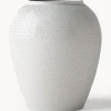 Lyngby Porcelaen Jarrón artesanal de porcelana Rhombe, 17 cm