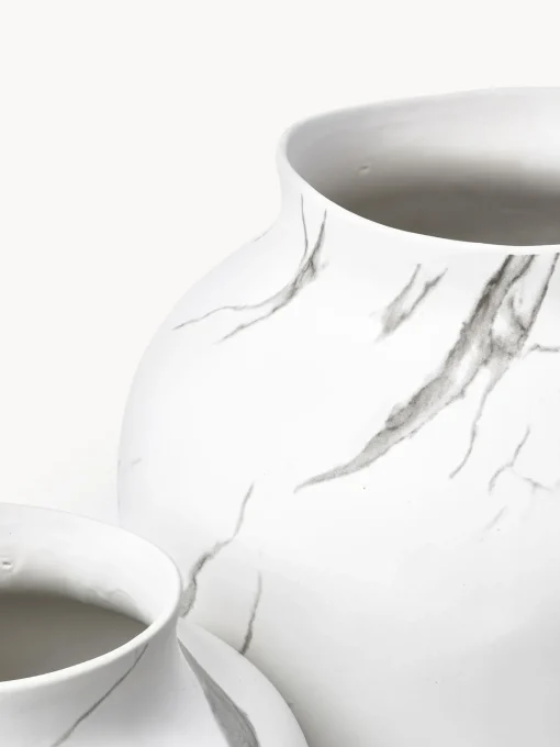 Westwing Collection Jarrón artesanal Latona, Al 41 cm