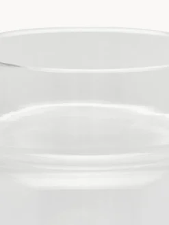 Westwing Collection Jarrón de cristal Lasse, 22 cm