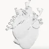SELETTI Jarrón de cristal Love in Bloom, 24 cm^ Jarrones|Jarrones