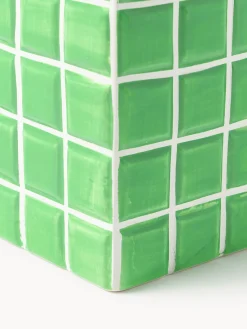 &k Amsterdam Jarrón de diseño Tile, 28 cm