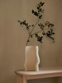 Ferm Living Jarrón de gres Moire, 30 cm^ Jarrones|Jarrones