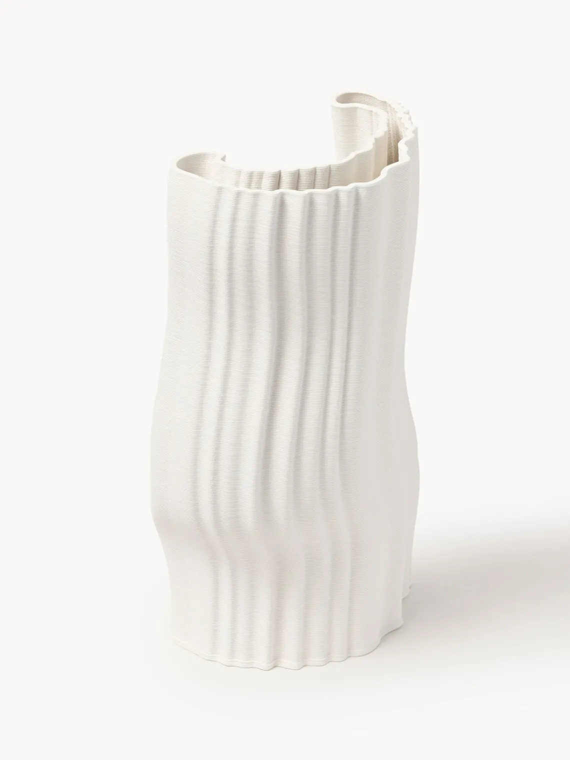 Ferm Living Jarrón de gres Moire, 30 cm^ Jarrones|Jarrones