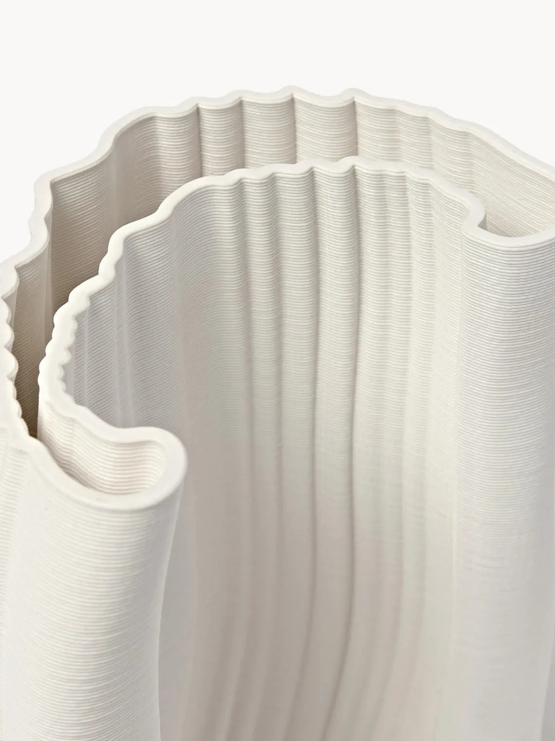 Ferm Living Jarrón de gres Moire, 30 cm^ Jarrones|Jarrones