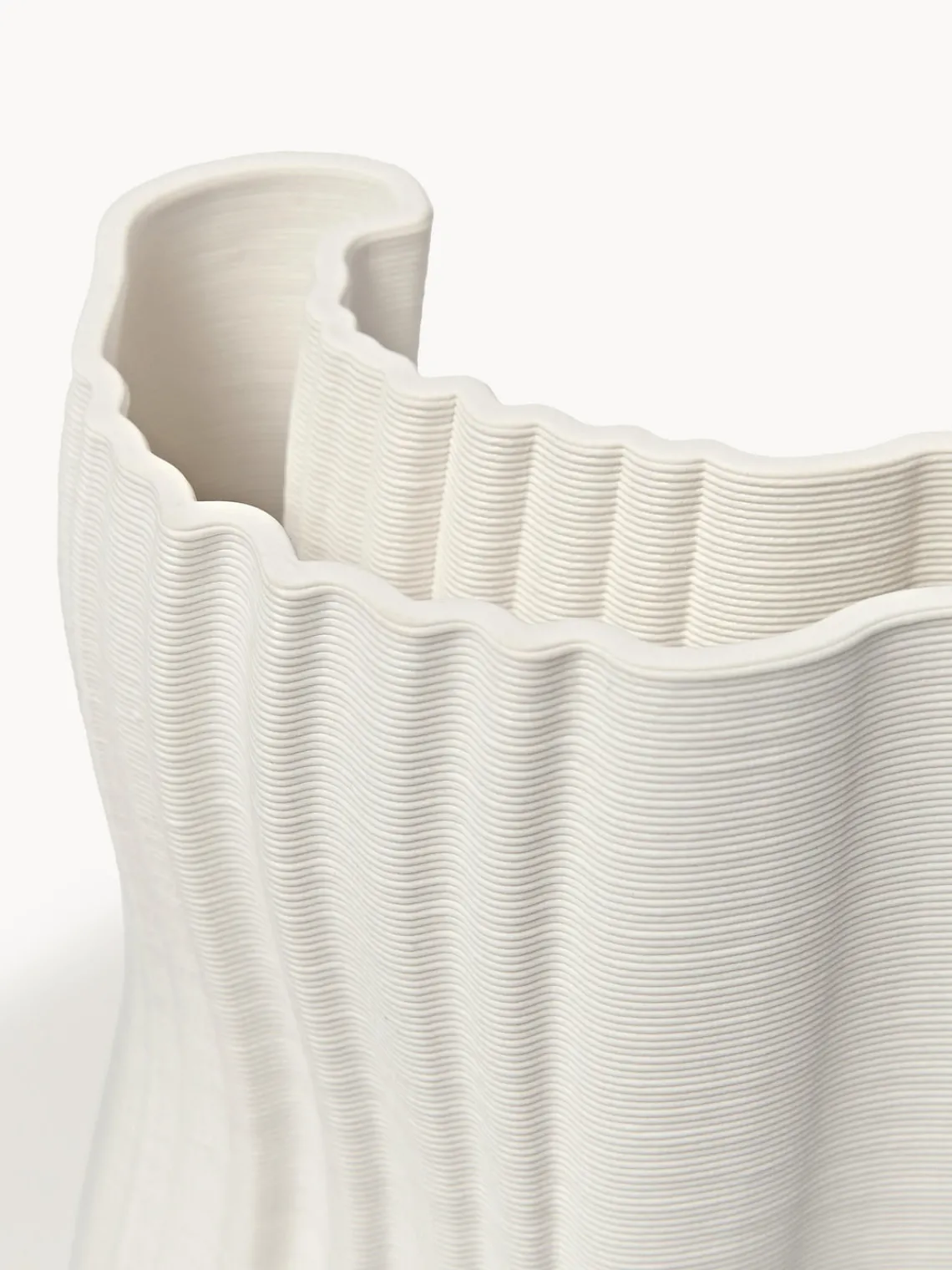 Ferm Living Jarrón de gres Moire, 30 cm^ Jarrones|Jarrones