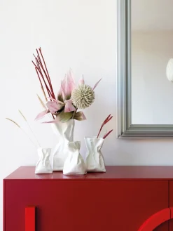 Driade Jarrón de porcelana de diseño Adelaide, 20 cm^ Jarrones|Jarrones