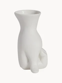 Jonathan Adler Jarrón de porcelana Marcel, 15 cm