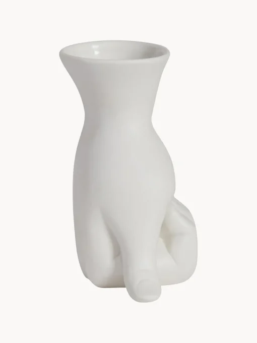 Jonathan Adler Jarrón de porcelana Marcel, 15 cm