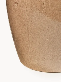 Westwing Collection Jarrón de suelo de terracota Veda, 39 cm