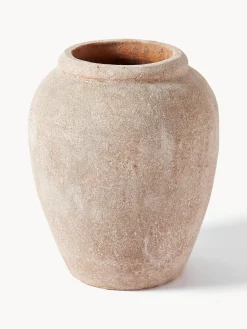 Westwing Collection Jarrón de suelo grande Leana, 50 cm^ Jarrones|Decoración