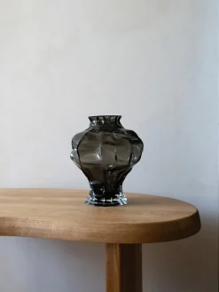 Hein Studio Jarrón de vidrio soplado Ammonit, 30 cm^ Jarrones|Jarrones