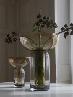 AYTM Jarrón de vidrio soplado Torus, 33 cm^ Jarrones|Jarrones