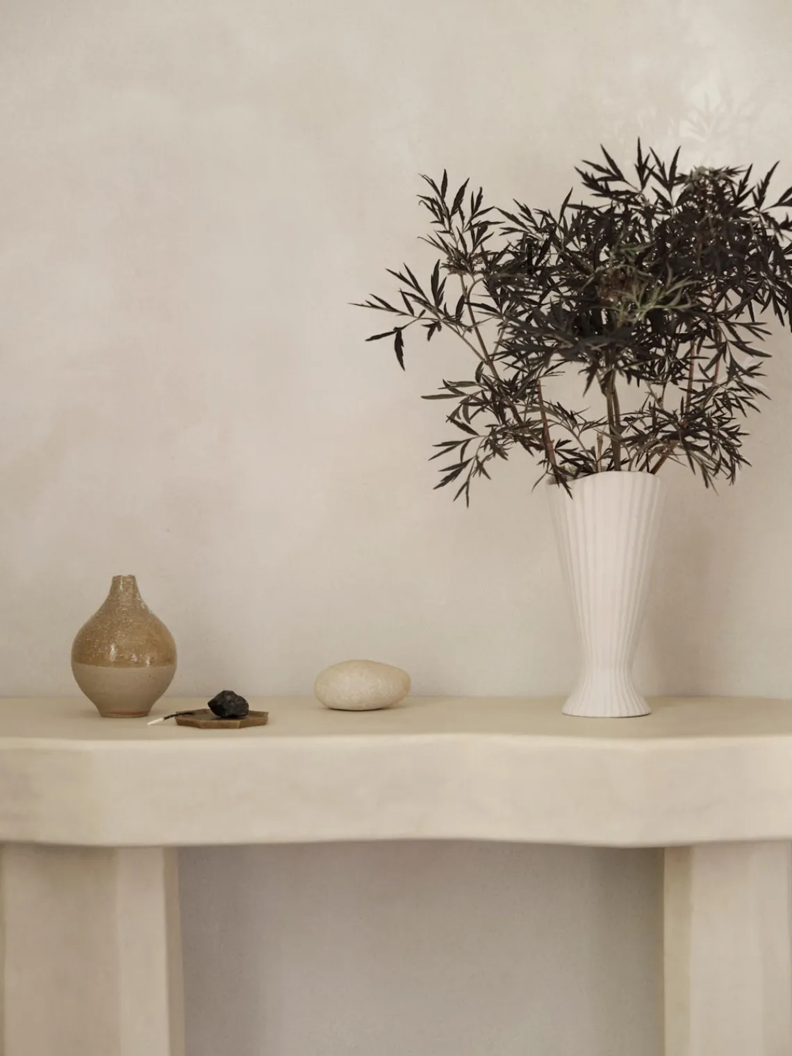 Ferm Living Jarrón Fountain, 23 cm^ Jarrones|Decoración
