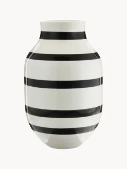 KÄHLER Jarrón grande artesanal de cerámica Omaggio, 31 cm^ Jarrones|Jarrones