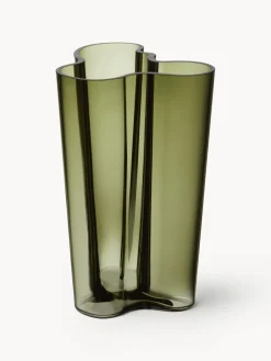 iittala Jarrón soplado artesanalmente Alvar Aalto, 25 cm