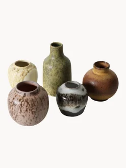 HKLIVING Jarrones artesanales 70's, 4 uds.^ Jarrones|Jarrones