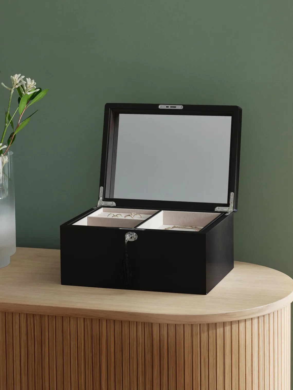 Westwing Collection Joyero con espejo Taylor