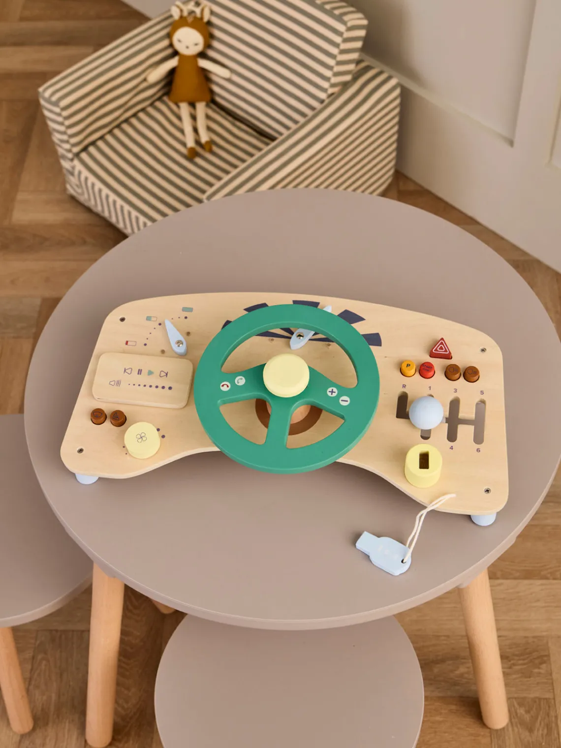 Niños Kid's Concept Juguete de actividades de madera Aiden