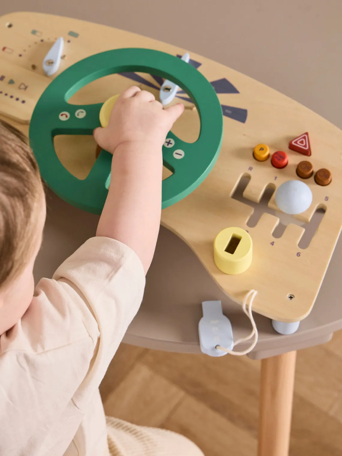 Niños Kid's Concept Juguete de actividades de madera Aiden
