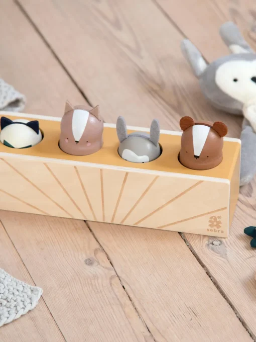 Niños Sebra Juguete de actividades Pop-Up Woodland
