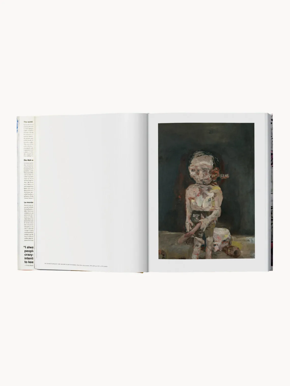 TASCHEN Libro ilustrado: Georg Baselitz^ Libros Decorativos|Jarrones