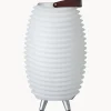 Kooduu Lámpara cubitera regulable LED para exterior Synergy S, con altavoz