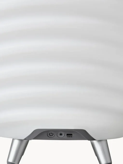 Kooduu Lámpara cubitera regulable LED para exterior Synergy S, con altavoz