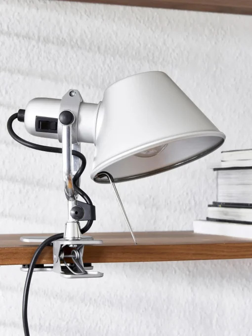 Artemide Lámpara de escritorio con pinza Tolomeo Pinza
