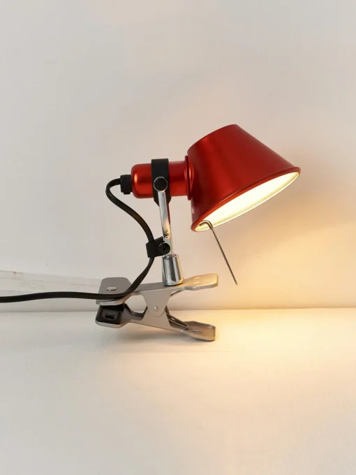 Artemide Lámpara de escritorio pequeña con pinza Tolomeo Micro Pinza^ Lámparas De Escritorio|Lámparas De Mesa