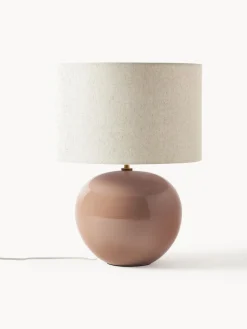 Westwing Collection Lámpara de mesa de cerámica Marin