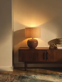 Westwing Collection Lámpara de mesa de cerámica Marin