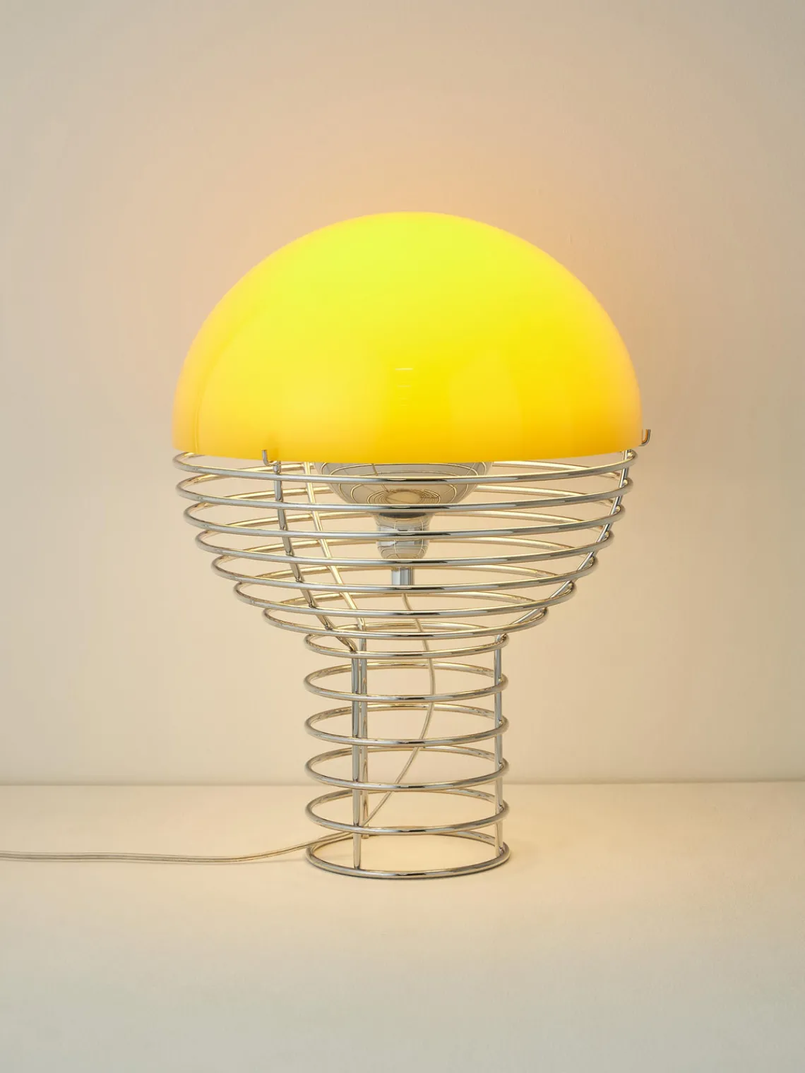 Verpan Lámpara de mesa de diseño Verner Panton Wire^ Lámparas De Mesa|Lámparas De Techo