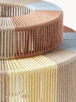 Westwing Collection Lámpara de mesa de lino Lace