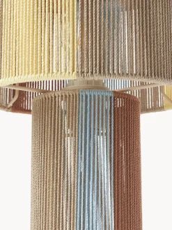 Westwing Collection Lámpara de mesa de lino Lace