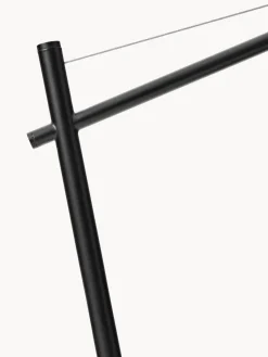 Westwing Collection Lámpara de mesa grande con base de mármol Reyna