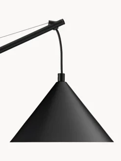 Westwing Collection Lámpara de mesa grande con base de mármol Reyna