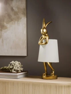 Kare Design Lámpara de mesa grande de diseño Rabbit