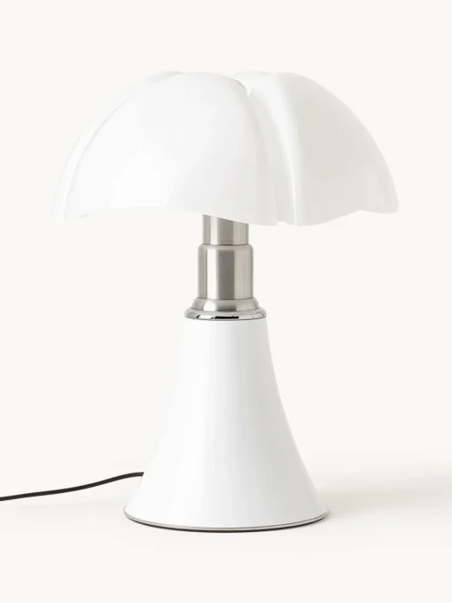 Martinelli Luce Lámpara de mesa grande LED regulable Pipistrello, altura ajustable