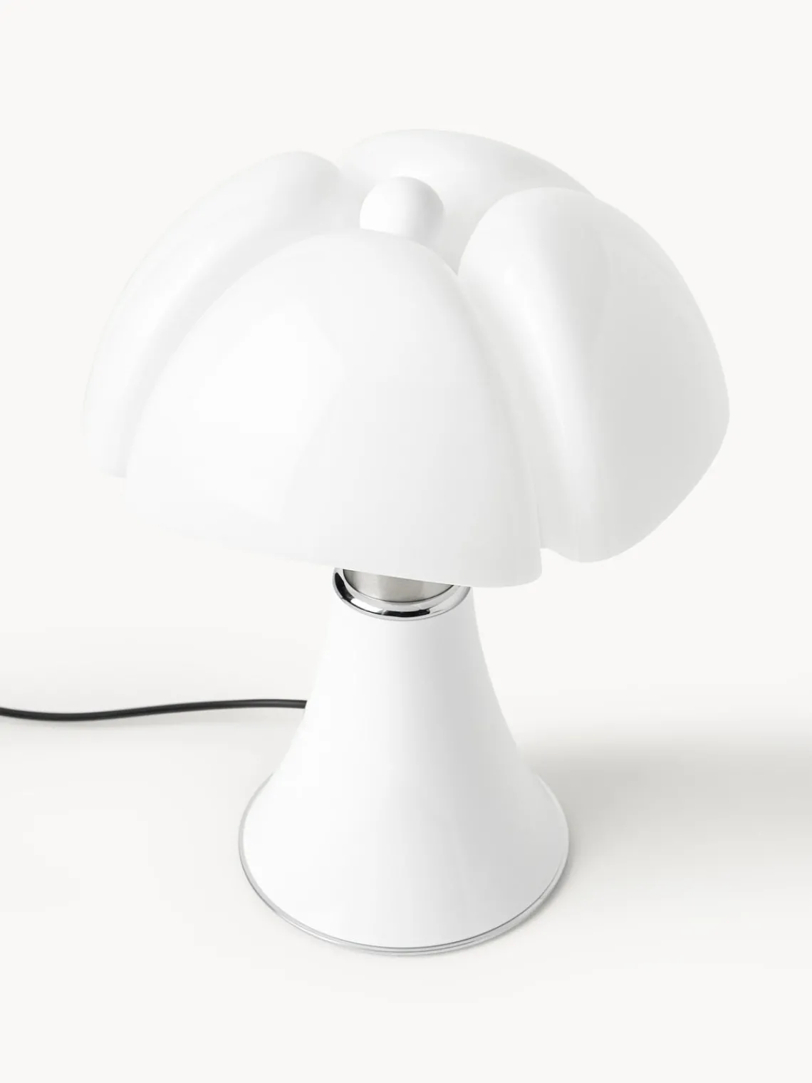 Martinelli Luce Lámpara de mesa grande LED regulable Pipistrello, altura ajustable