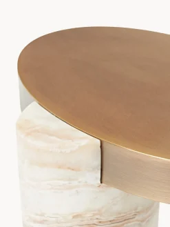 Westwing Collection Lámpara de mesa LED de mármol Eske