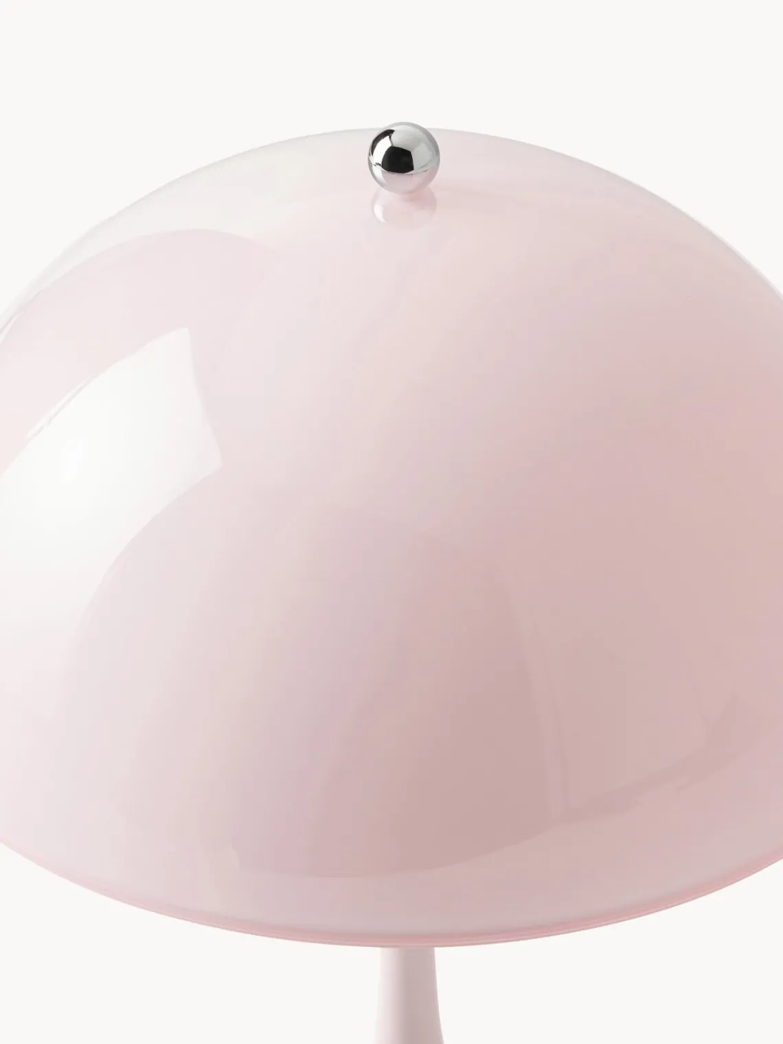 Louis Poulsen Lámpara de mesa LED Panthella, de diseño Verner Panton