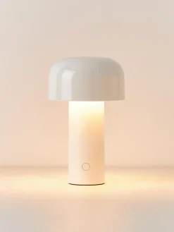 Flos Lámpara de mesa LED pequeña regulable Bellhop, portátil