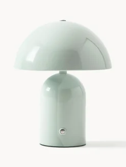 Westwing Collection Lámpara de mesa LED pequeña regulable Walter, portátil